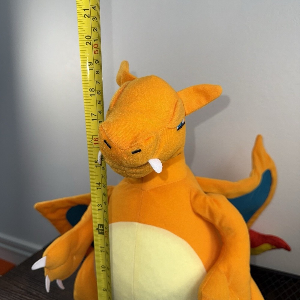 RARE Pokemon Large Giant Jumbo 32" Charizard Plush Stuffed Animal Toy Figure - Picture 5 of 11